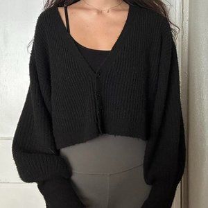 Topshop crop cardigan